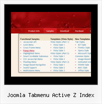 Joomla Tabmenu Active Z Index Navbar Javascript