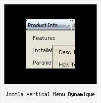 Joomla Vertical Menu Dynamique Hidemenu