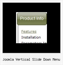 Joomla Vertical Slide Down Menu Javascript Mouse Over Drop Down Menu