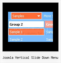 Joomla Vertical Slide Down Menu Drop Down Menu Html Sample