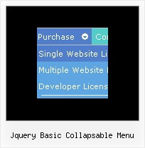Jquery Basic Collapsable Menu Javascript Horizontal Slide Bar
