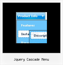 Jquery Cascade Menu Javascript Horizontal Slide Navigation Menu