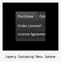 Jquery Cascading Menu Iphone Menu Popup Para Web En Java Script