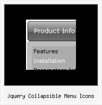 Jquery Collapsible Menu Icons Scripts Menus Desplegables