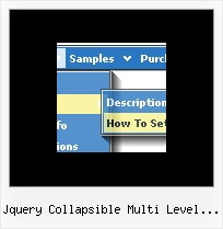 Jquery Collapsible Multi Level Side Menu Rollover Dropdown Menus