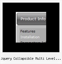Jquery Collapsible Multi Level Side Menu Simple Horizontal Menu