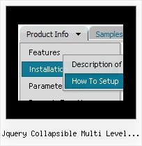 Jquery Collapsible Multi Level Side Menu Java Menu Createmenu