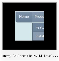 Jquery Collapsible Multi Level Side Menu Cascading Menu Maker