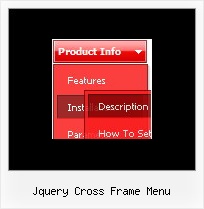 Jquery Cross Frame Menu Html Drop Down Multiple Parameter