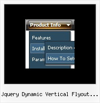Jquery Dynamic Vertical Flyout Menu Javascript Rollover Menus Expanding