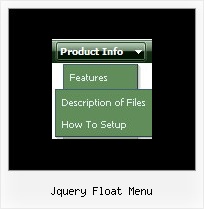 Jquery Float Menu Create Submenus Using Javascript