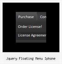 Jquery Floating Menu Iphone Dynamic Drop Down List Javascript