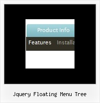 Jquery Floating Menu Tree Dhtml Layer Navigation
