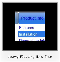 Jquery Floating Menu Tree Javascript Fade Drop Down