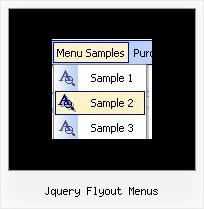 Jquery Flyout Menus Static En Javascript