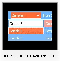 Jquery Menu Deroulant Dynamique Html Rollover Menu