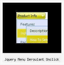 Jquery Menu Deroulant Onclick Java Pull Down Menu