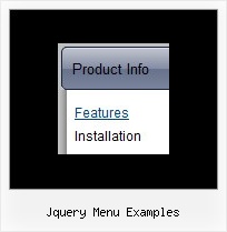 Jquery Menu Examples Menu Submenu Html