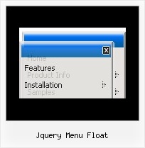 Jquery Menu Float Drag And Drop Menu