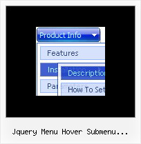 Jquery Menu Hover Submenu Vertical Slideup Frame Scrolling Javascript