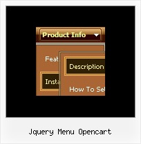 Jquery Menu Opencart Collapsible Menu Style