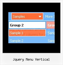 Jquery Menu Vertical Web Design
