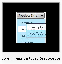 Jquery Menu Vertical Desplegable Drop Down Menu In Dhtml