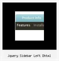 Jquery Sidebar Left Dhtml Menu In Horizontal Frames