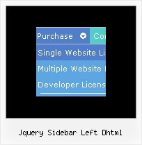 Jquery Sidebar Left Dhtml Dhtml Templates