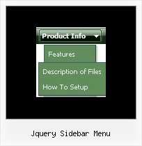 Jquery Sidebar Menu Tab Navigation Example Design