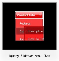 Jquery Sidebar Menu Item Netscape Drop Down Menu