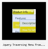 Jquery Traversing Menu From Database Javascript Scrolling Menus