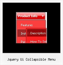 Jquery Ui Collapsible Menu Javascript Submenu Pop Down