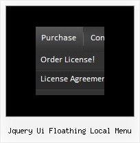 Jquery Ui Floathing Local Menu Create Popup Menu And Java