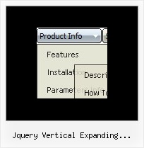 Jquery Vertical Expanding Dropdown Menu Menu Bar Scripts