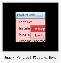 Jquery Vertical Floating Menu Web Menu Development