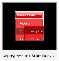 Jquery Vertical Slide Down Navigation Submenu Rollover Menu Tutorial Submenu