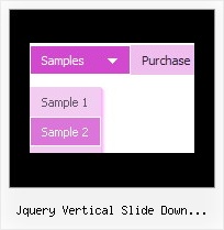Jquery Vertical Slide Down Navigation Submenu Dhtml Menu Javascript Vertical