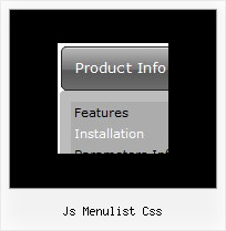 Js Menulist Css Vertical Menu Javascript Expandable