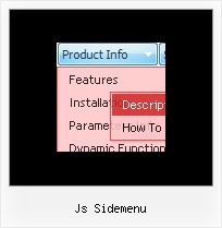 Js Sidemenu Html Submenu Javascript