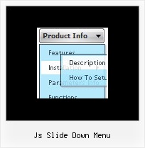 Js Slide Down Menu Javascript Xml Menu