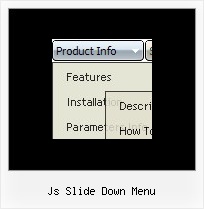 Js Slide Down Menu Crear Menus Dhtml