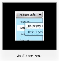 Js Slider Menu Dynamic Javascript Popup Menu
