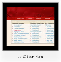 Js Slider Menu Collapsible Navbar