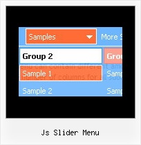 Js Slider Menu Dhtml Slide Menue