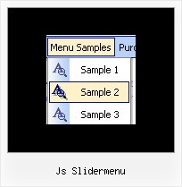 Js Slidermenu Css Dynamic Menus