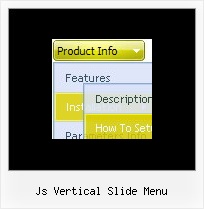 Js Vertical Slide Menu Javascript Hide Browser Menu