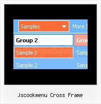 Jscookmenu Cross Frame Dropdown Menu Using