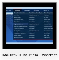 Jump Menu Multi Field Javascript Javascript And Drop Down Menu