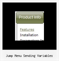 Jump Menu Sending Variables Collapsing Menu Code